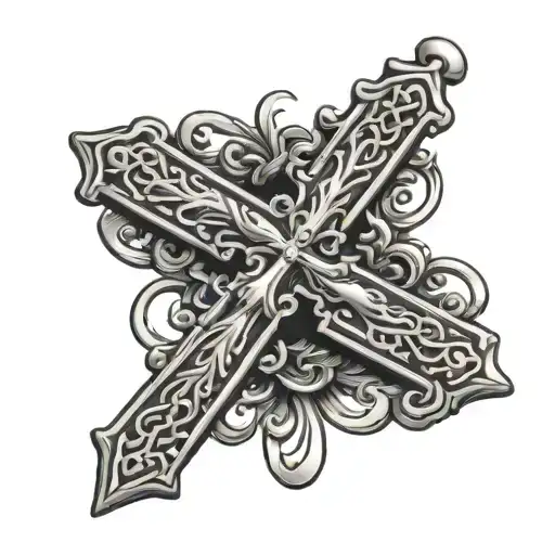 Cross Of Lorraine Catholic Rosary