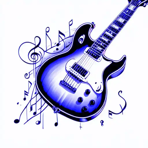 Guitar Musical Note