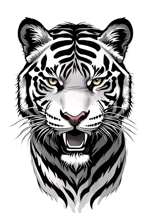 Traditional Japanese Tiger