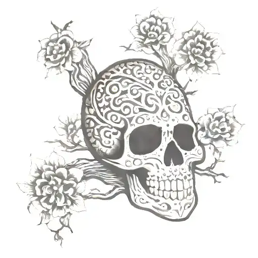 Mexican Festival Of The Dead Tree