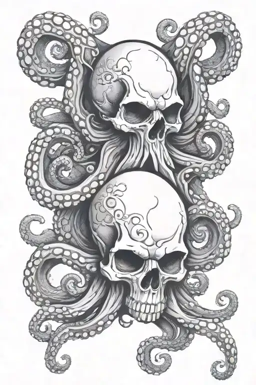 Skull Octopus