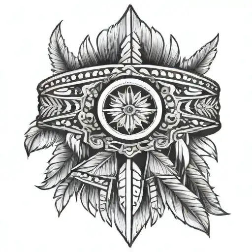 Cherokee Indian Arm Band