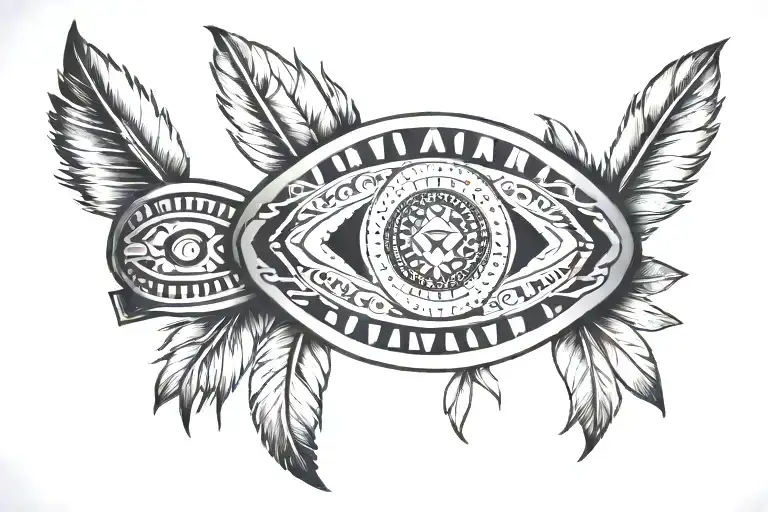 Cherokee Indian Arm Band