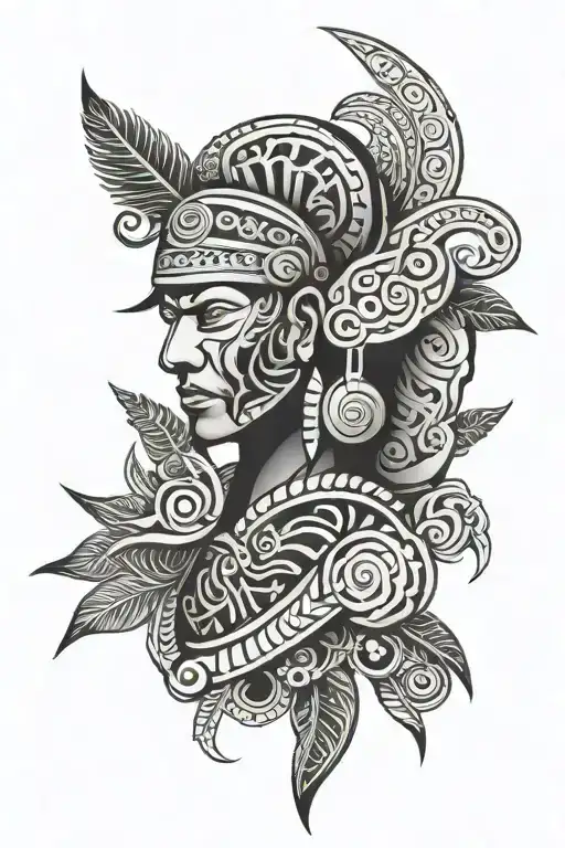 Filipino Tribal Tattoo For Men