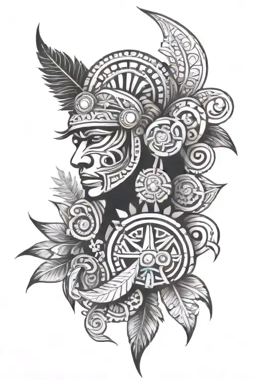 Filipino Tribal Tattoo For Men
