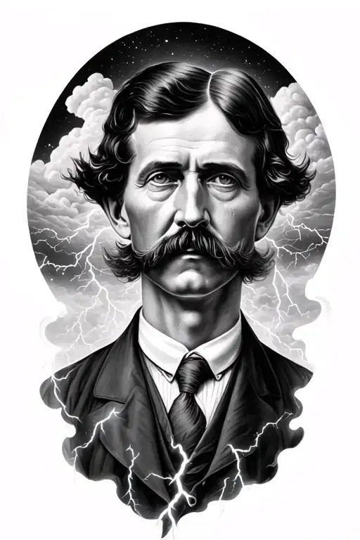 Lightning And Clouds Nikola Tesla Tesla Universe Frequency