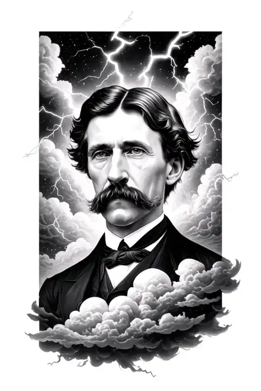 Lightning And Clouds Nikola Tesla Tesla Universe Frequency