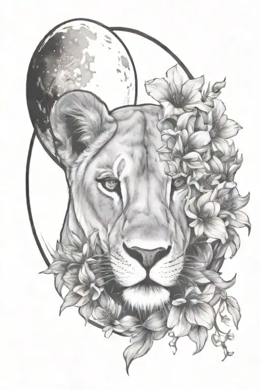 Lioness Flower Moon
