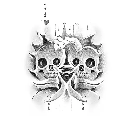 A Tattto Of The Word Family With Family Member Names Incorporated