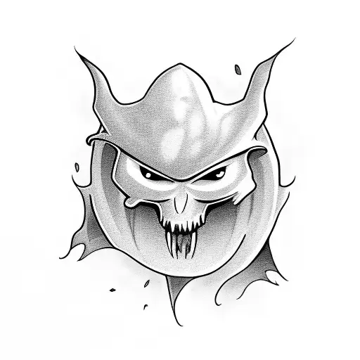 Cartoon Ghost Small Cartoon