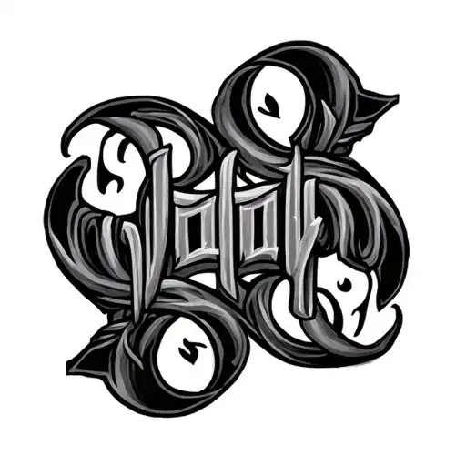 Two Word Ambigram Generator