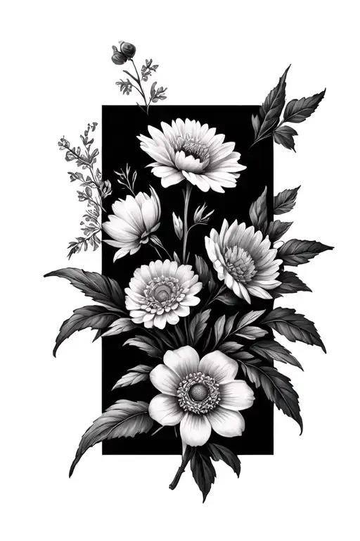 Birth Flowers January February March April September October November December