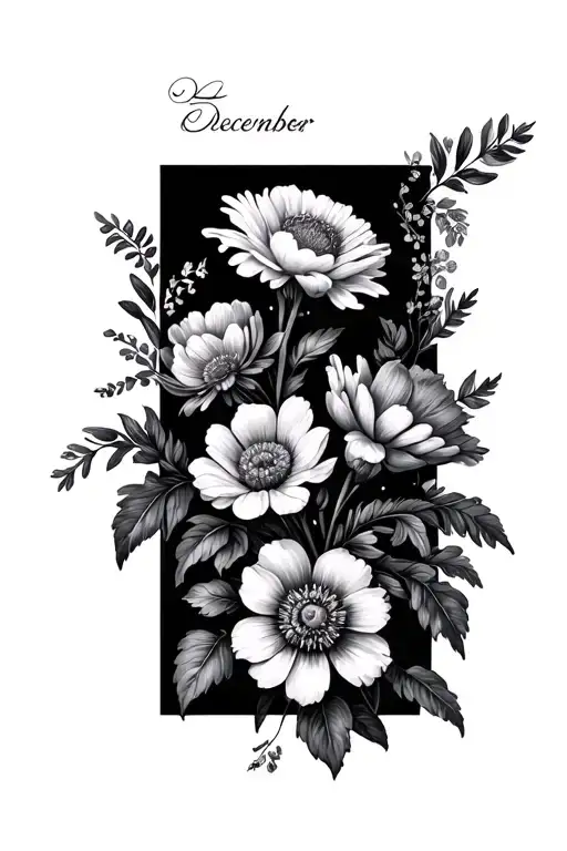 Birth Flowers January February March April September October November December