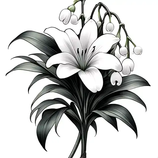 Lily Of The Valley Flower Bouquet