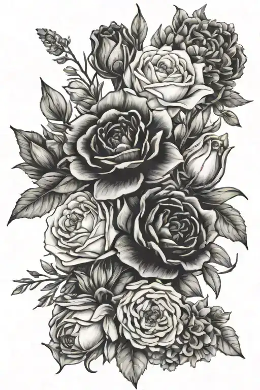 Birth Flower Bouquet