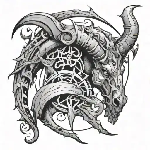 Reaper Capricorn Symbol