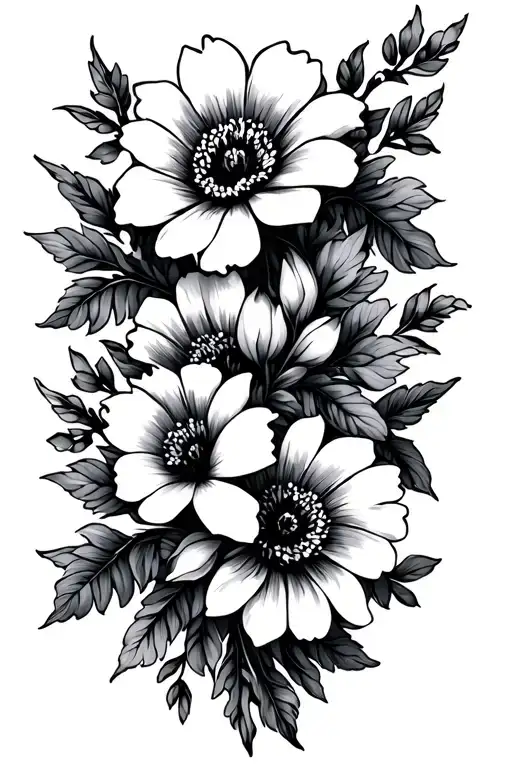 Country Flower Chain