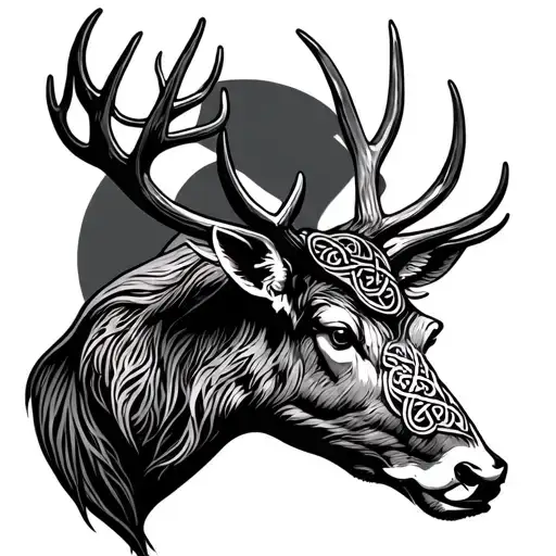 Celtic Stag