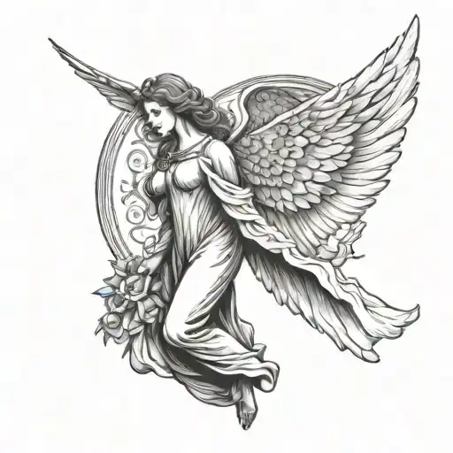 Angel And Dove