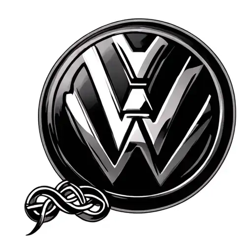 Volkswagen Logo And Celtic
