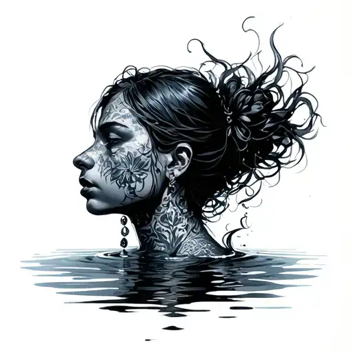 Lonely In A Room Full Of People With Water