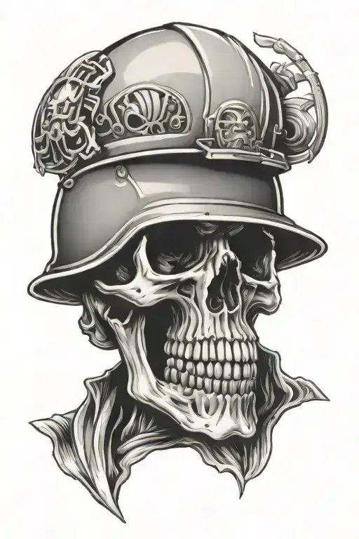 Skull Hard Hat