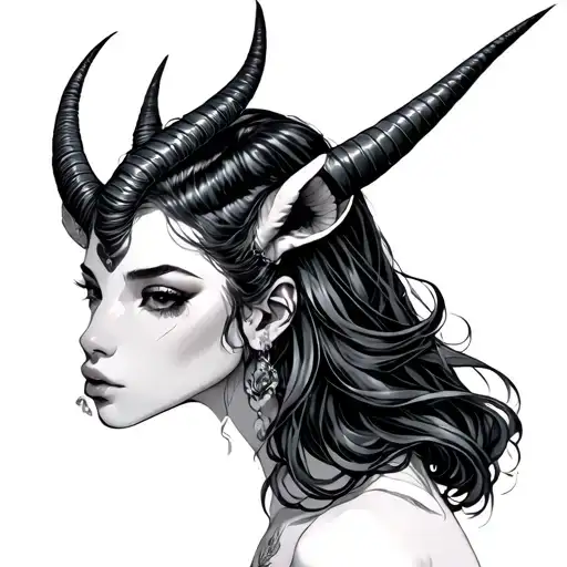 Lonely Capricorn Woman Manga