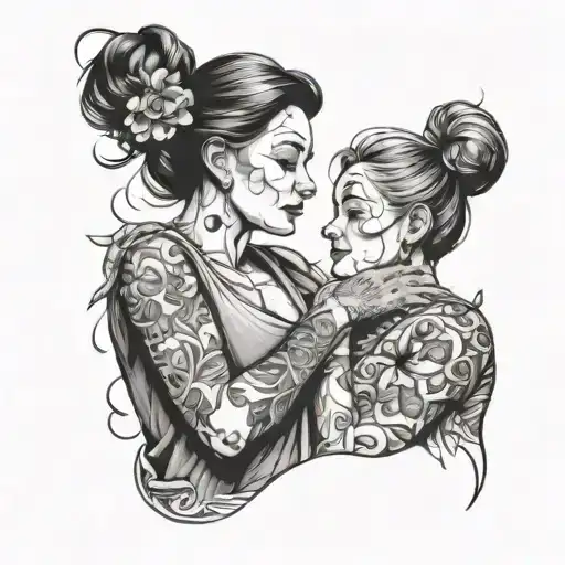 Late Mother And Daughter Love