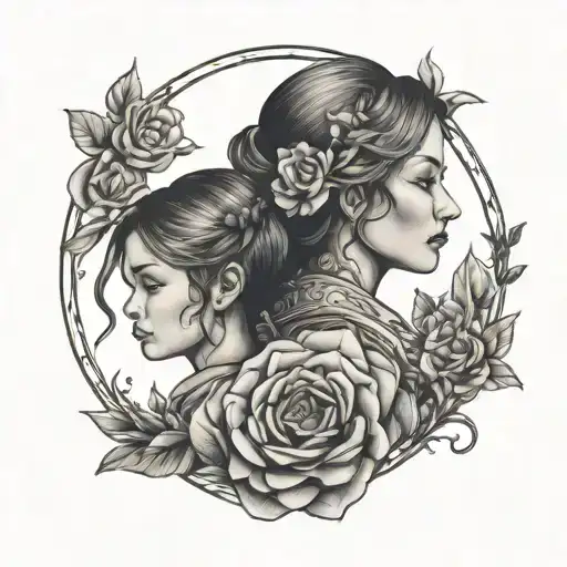 Late Mother And Living Daughter Love