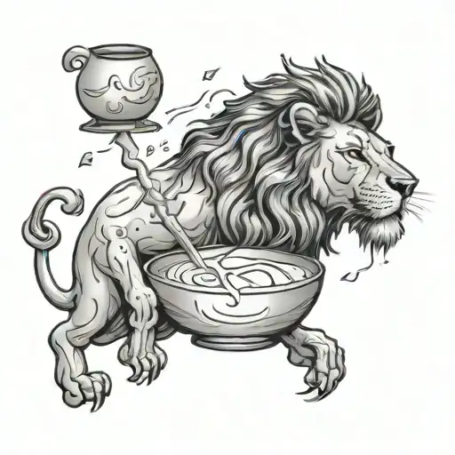 Lion And Milk Soup