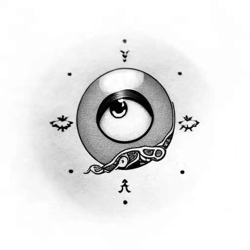 Fortune Telling Globe With Eye