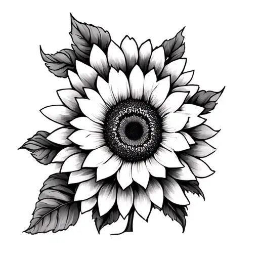 Esther And Sunflower