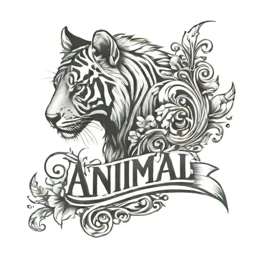 Animal Name Written