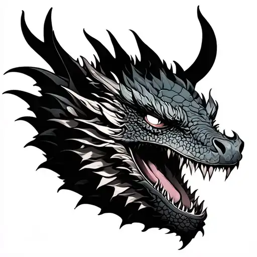 Only Mask Split Eating Dragon