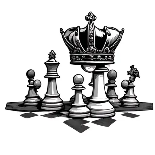 King And Queen Chess Pieces