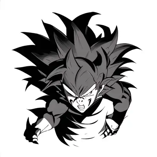 Son Gohan Beast Shadowed In Darkness