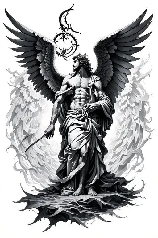 Male Angel Of Chaos