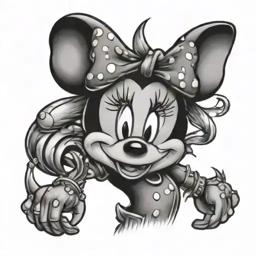 Evil Disney Minnie Mouse