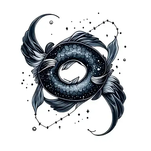 Pisces Constellation Surrounded