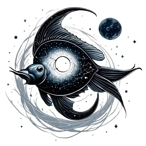 Pisces Constellation Surrounded