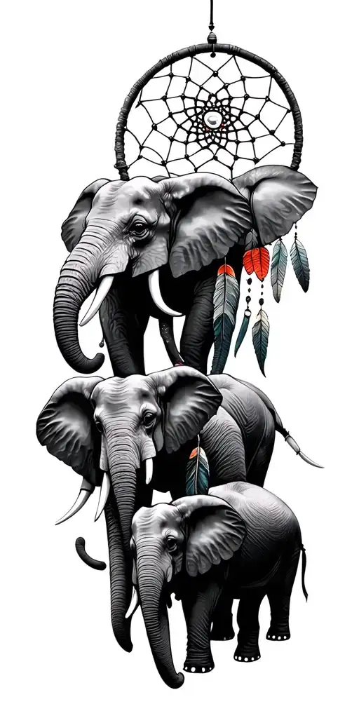 4 Elephants And A Dreamcatcher