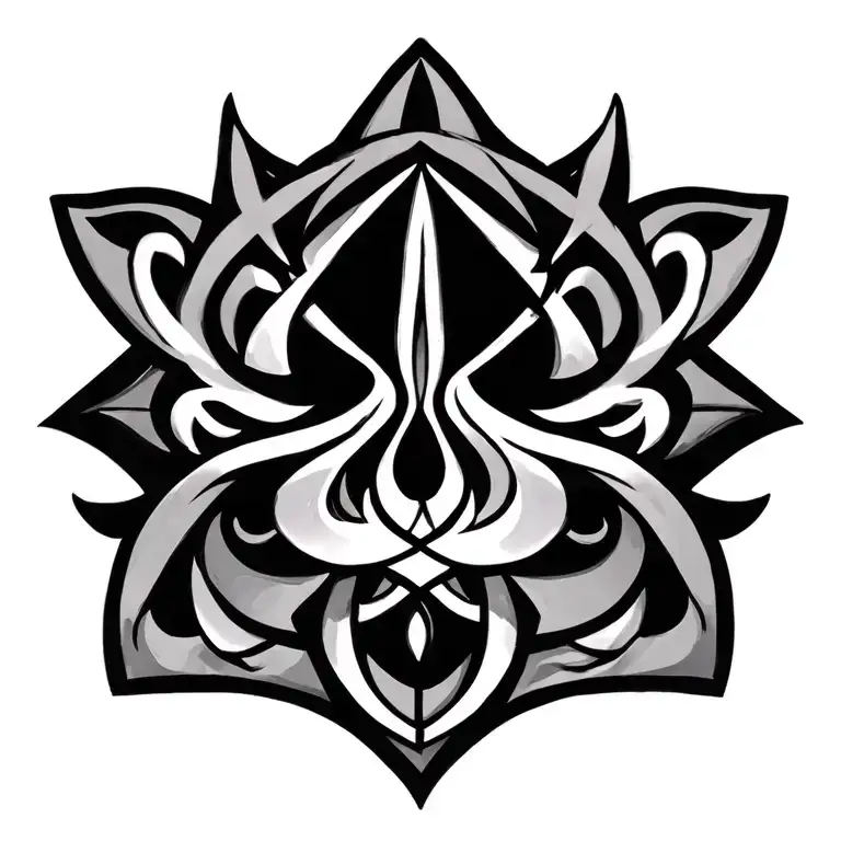 Black Irish Tribal Symbols