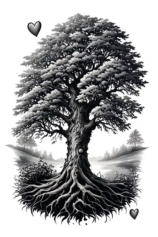 Love And Tree Growing