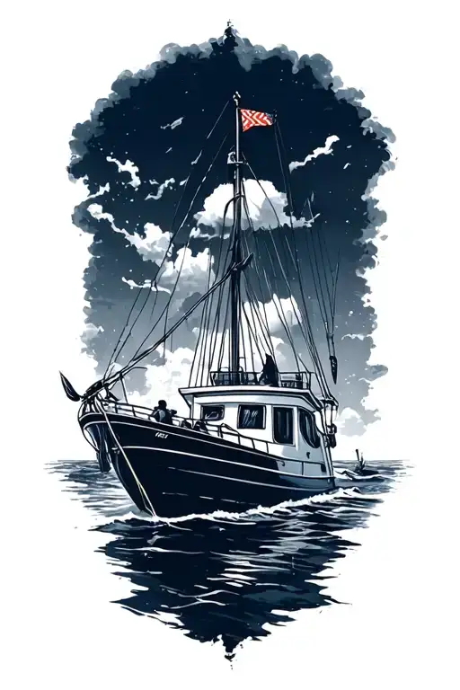 Boat Ocean Kids Navy Struggle Anything Is Possibke