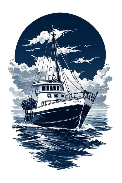 Boat Ocean Kids Navy Struggle Anything Is Possibke