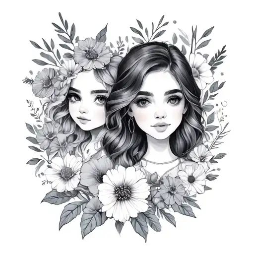 Rylee Kaycee With July And May Birth Flowers