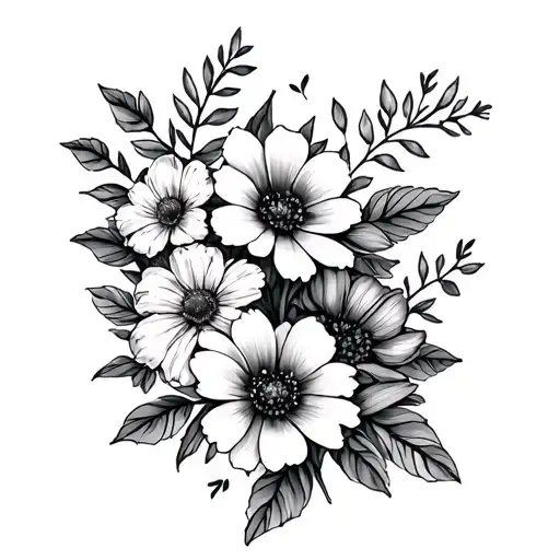 Rylee Kaycee Text With July And May Birth Flowers