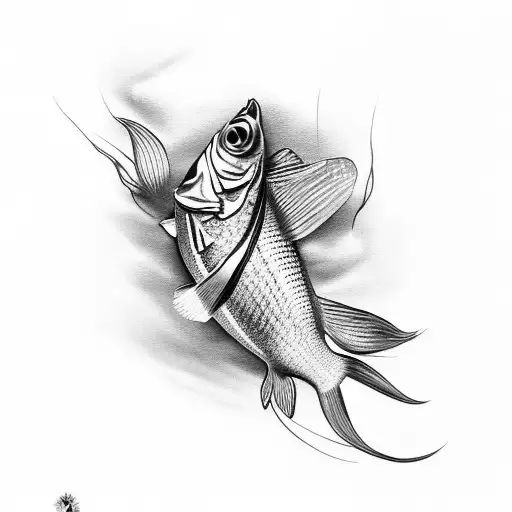 Fish With Breastcancer Ribbon