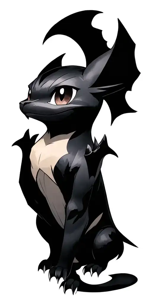 Umbreon And Toothless Night Fury