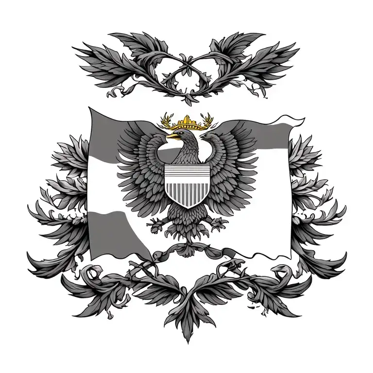 203 Colombia Flag Intertwined